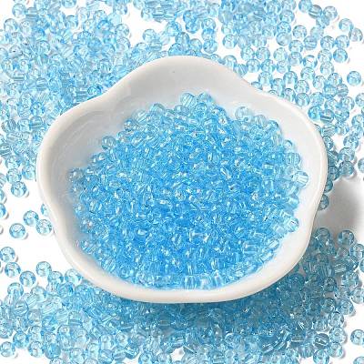 Transparent Colours Glass Seed Beads SEED-P007-02A-10-1