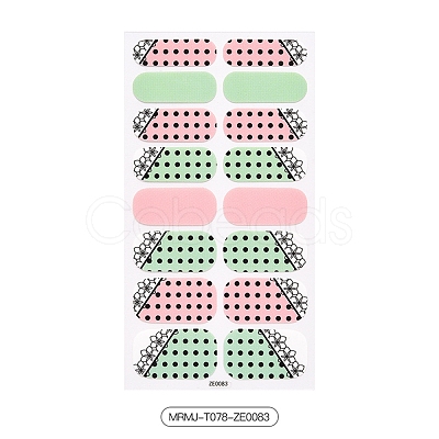 Full Wrap Fruit Nail Stickers MRMJ-T078-ZE0083-1