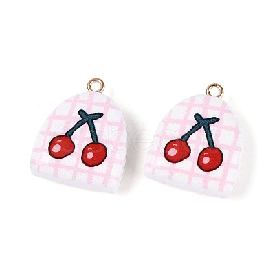 Printed Acrylic Pendants OACR-T030-43A-1