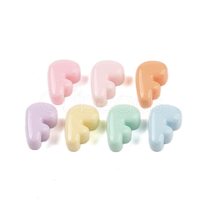 Opaque Resin Decoden Cabochons CRES-M033-01F-1