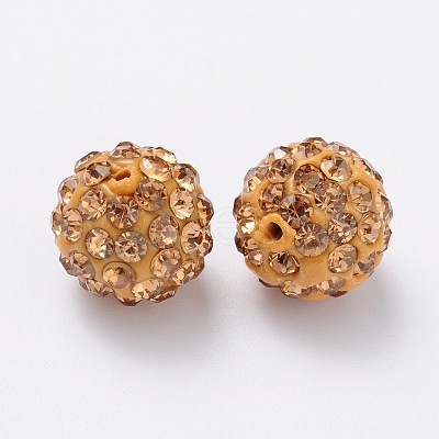 Pave Disco Ball Beads RB-H258-10MM-385-1