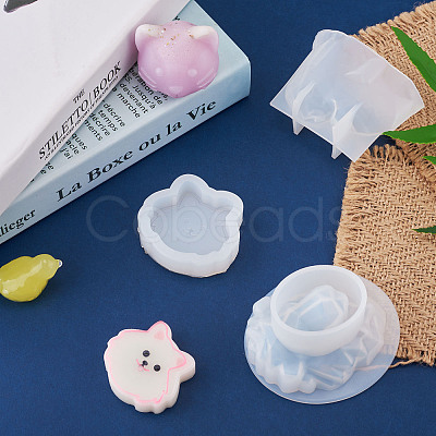 7Pcs 7 Style Silicone Molds DIY-BG0001-58-1