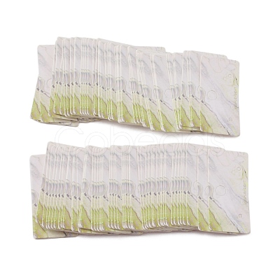 Paper Earring Display Cards CDIS-WH0006-04H-1