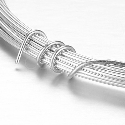 Round Aluminum Craft Wire X-AW-D009-2mm-5m-01-1