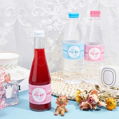 2 Bags 2 Colors Adhesive Sticker with Paper Sticker DIY-PH0002-22-1