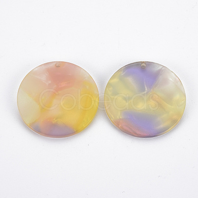 Cellulose Acetate(Resin) Pendants KY-N015-022-01-1