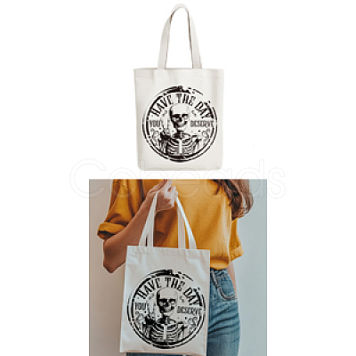 Canvas Women's Tote Bags ABAG-WH0056-004-1