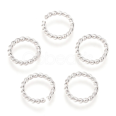 304 Stainless Steel Open Jump Rings STAS-F191-11S-B-1