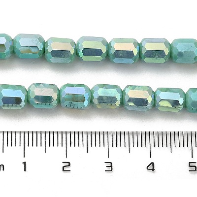 Electroplate Glass Beads Strands EGLA-D030-06E-1