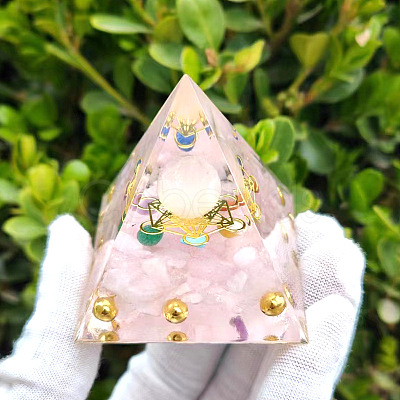 Orgonite Pyramid Resin Energy Generators PW-WG30CAA-01-1