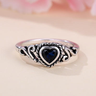 Brass Micro Pave Cubic Zirconia Finger Rings for Women FS-WGE7315-03-1