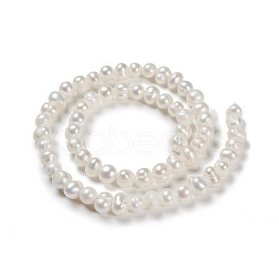 Natural Cultured Freshwater Pearl Beads Strands X1-PEAR-N013-06G-1
