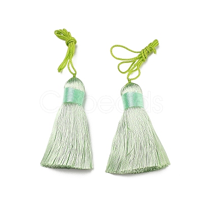 Polyester Tassel Big Pendants HJEW-K030-A-20-1
