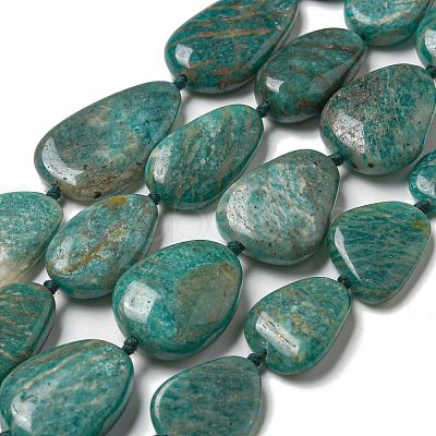 Natural Amazonite Beads Strands G-F645-02A-1