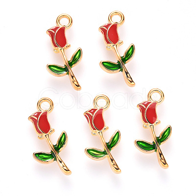 Alloy Enamel Pendants LS-ENAM-S121-048-1