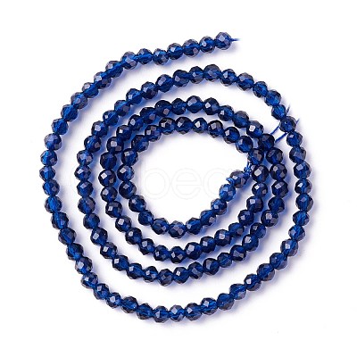 Transparent Glass Beads Strands GLAA-C019-01B-04-1