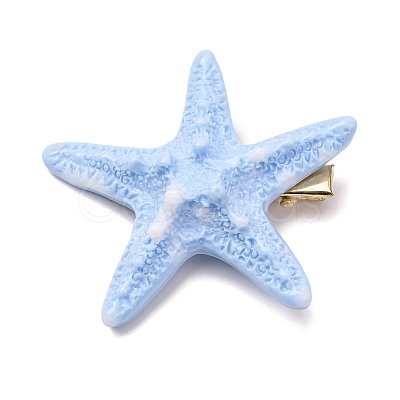 Starfish Resin Alligator Hair Clips PHAR-Z008-02A-1