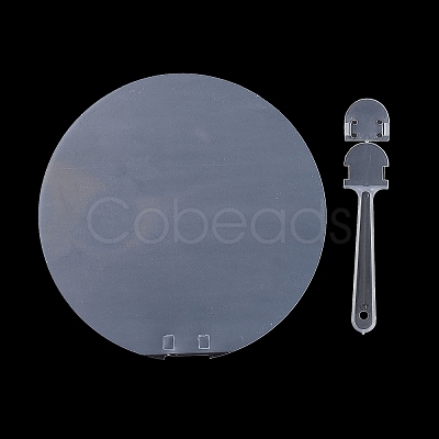 PVC Hand Held Fan DIY-WH20001-26B-1