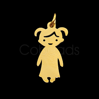 201 Stainless Steel Pendants STAS-S105-LA415-2-1