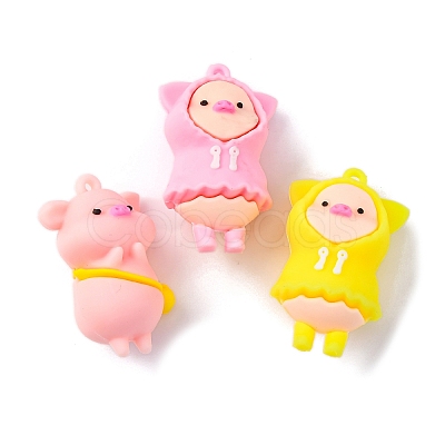 9Pcs 3 Styles PVC Pendants FIND-YW0006-66-1