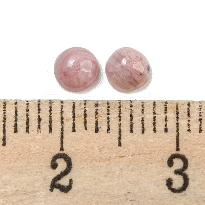 Natural Rhodonite Cabochons G-H309-03-63-1