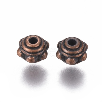Tibetan Style Alloy Spacer Beads RLF1017Y-1