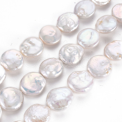 Natural Keshi Pearl Beads Strands PEAR-S018-03D-1