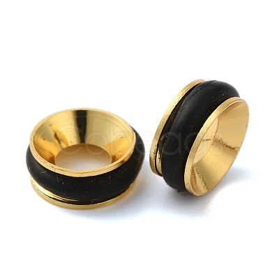 Rack Plating Brass Beads KK-P276-30G-05-1