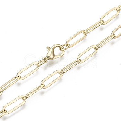 Brass Paperclip Chains MAK-S072-12B-KC-1