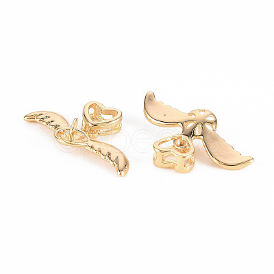 Brass Peg Bails Pendants LS-KK-T062-165G-NF-1