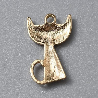 Alloy Enamel Pendants ENAM-WH0065-25KCG-01-1