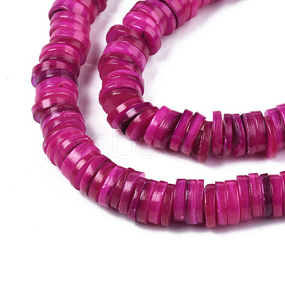 Natural Freshwater Shell Beads Strands BSHE-I016A-01E-1