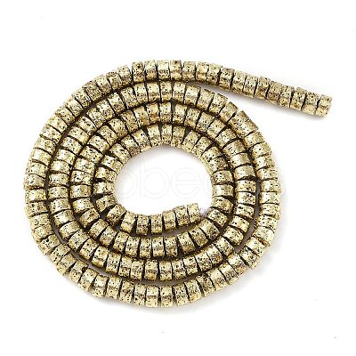 Electroplated Synthetic Non-Magnetic Hematite Beads Strands X-G-U003-16A-1