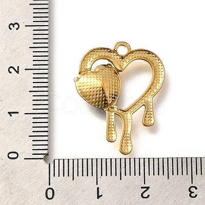 304 Stainless Steel Pendants STAS-Q346-10G-09-1