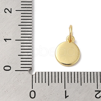 Real 18K Gold Plated Brass Enamel Charms KK-L216-001G-E04-1
