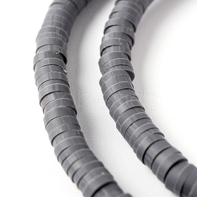 Handmade Polymer Clay Beads Strands LS-CLAY-R089-4mm-Q062-1