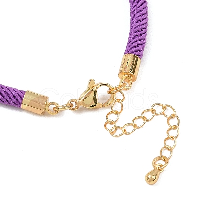 4.5MM Round Nylon Milan Cord Bracelet Making BJEW-I245-01G-41-1