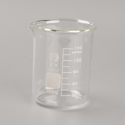 Glass Beaker Measuring Cups TOOL-WH0128-37D-1