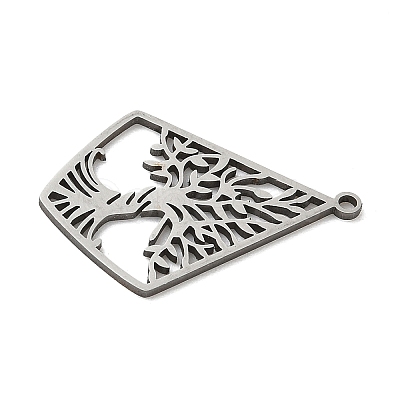 201 Stainless Steel Pendants STAS-G366-06P-1