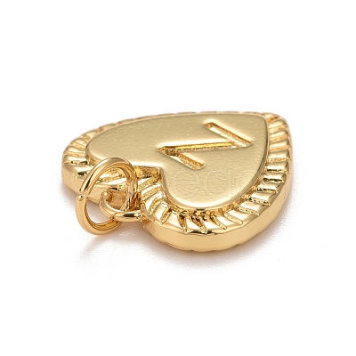 Rack Plating Golden Brass Pendants KK-E260-01G-Z-1