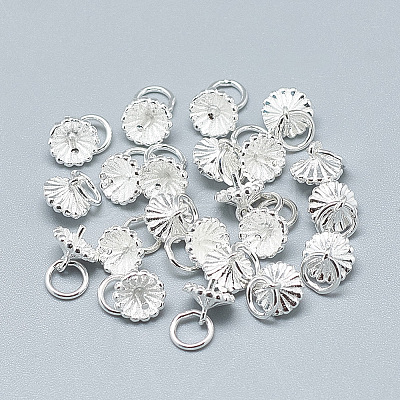 925 Sterling Silver Pendant Bails STER-T002-46S-1