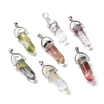 Handmade Lampwork Pendants X1-LAMP-K036-002-1