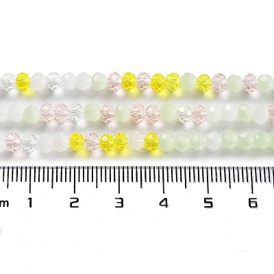 Glass Beads Strands EGLA-A034-M4mm-45-1