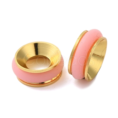 Rack Plating Brass Beads KK-P276-30G-06-1