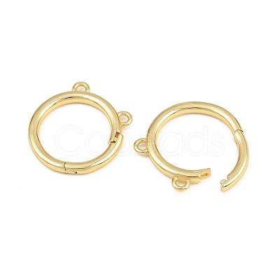 Brass Enhancer Shortener Pendant Bails KK-CBA57BD-05G-1