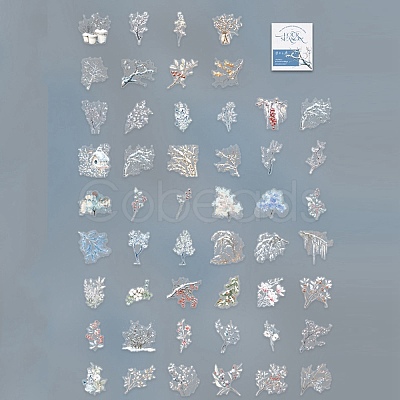 100Pcs Story of Four Seasons PET Stickers Self-Adhesive Stickers DIY-K074-06D-1