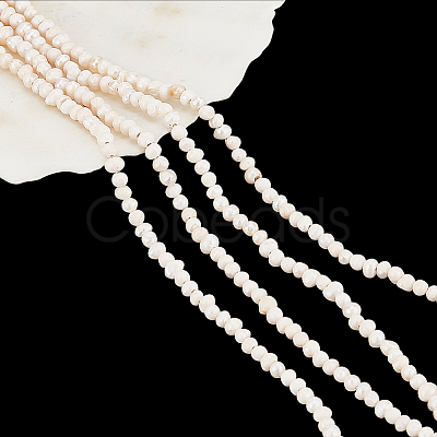 Nbeads 2 Strands Natural Cultured Freshwater Pearl Beads Strands PEAR-NB0002-35-1