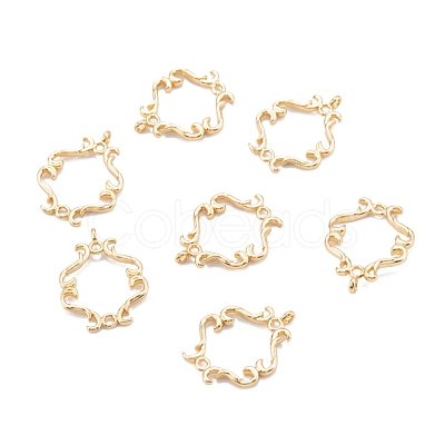Brass Pendants KK-K251-21G-1