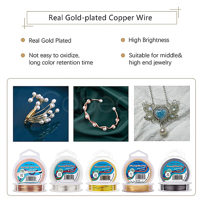 Round Craft Copper Wire CWIR-BC0001-0.3mm-S-1