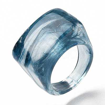 Resin Finger Rings RJEW-Z007-01C-1